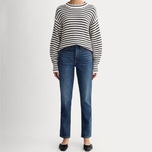 Everlane The Original Cheeky Blue Organic Cotton Denim Jeans Sz 29R